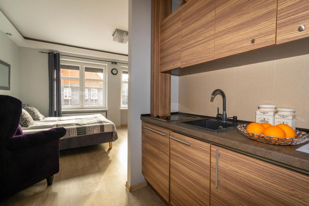 Apartament Szeroka Gdańsk Exteriör bild